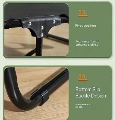 Genérico Kennel de Cama para Perros para Todas Las Estaciones, Cama de Campamento para Perros, Cama de Perro Grande y de tamaño Mediano en Cama Fuera del Suelo, 16-22 cm del Suelo