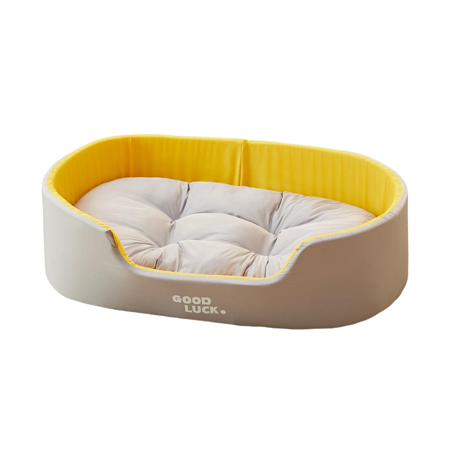 Sofá cama para perros,Cama para perros con laterales | Sofá cama para cachorros,Almohadilla para dormir lavable para gatos, cálido desmontable, cama con cojín para mascotas de doble cara para las