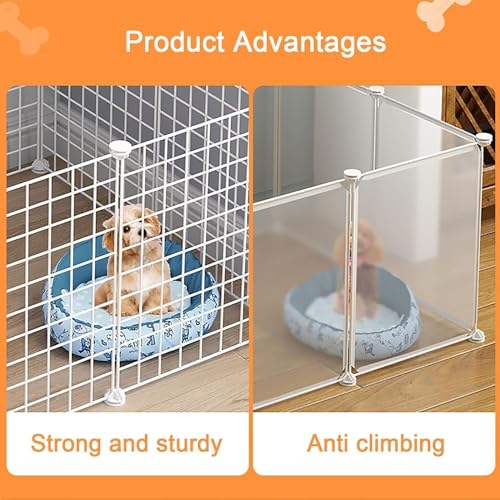 Genérico Casa para Gatos Jaula para Gatos - Jaulas para Gatos Parque Infantil para Gatos en Interiores Recinto para Gatos Jaula para Hurones Jaulas para Perros Perreras para Gatos Fácil de